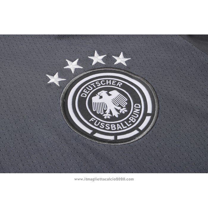 Tuta da Track Germania Manica Corta 2020 Grigio